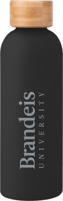 Brandeis University Blair Stainless Steel Bottle w/ Bamboo Lid 17 oz