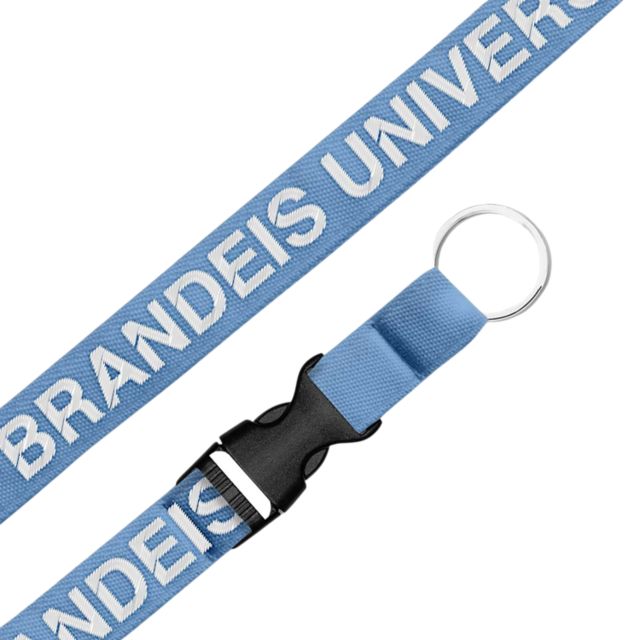 Brandeis University .75 Woven Lanyard