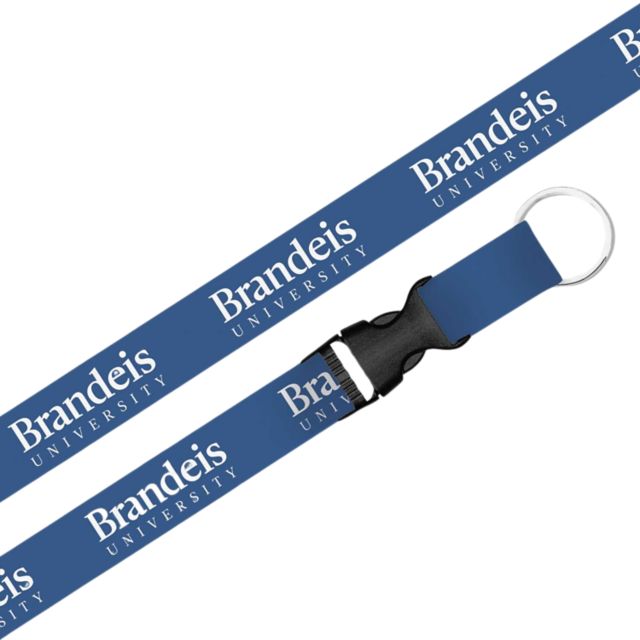 Brandeis University Lanyard with Buckle