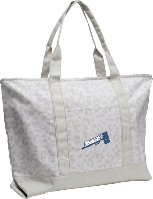 Brandeis University Leopard Tote