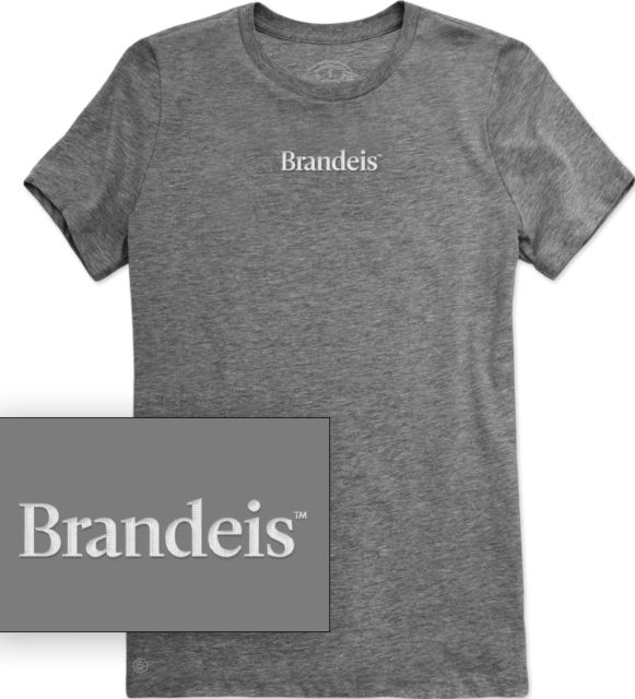 Brandeis University Chainstitch Women's Short Sleeve T-Shirt