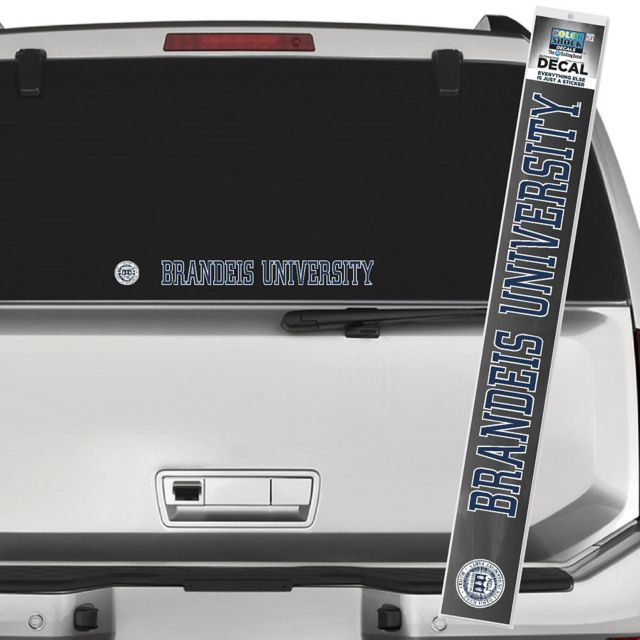 Brandeis University Strip Decal