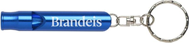Brandeis University Whistle Keychain