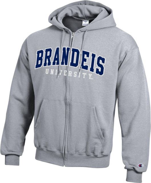 Brandeis University Full-Zip Hooded Sweatshirt