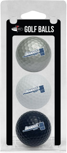 Brandeis University 3 Pack Golf Ball
