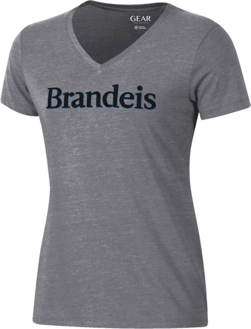 Brandeis University Women's V-Neck Short Sleeve T-Shirt