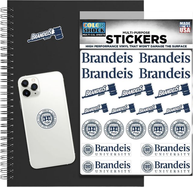 Brandeis University Sticker Sheet