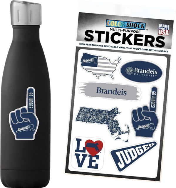 Brandeis University 7.5'' x 7.5'' Sticker Sheet