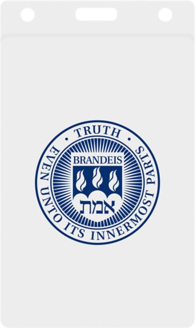 Brandeis University Thumb Notch Card Guard