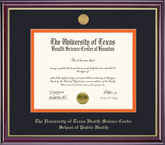 University Of Texas Health Science Center 11 X 14 Classic Diploma Frame U Of T Health Science Center At Houston