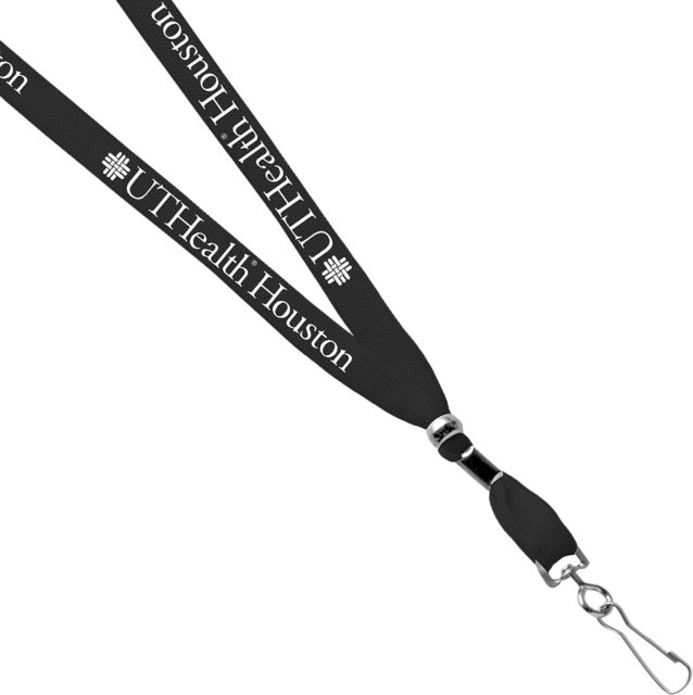 University of Texas Health Science Center 3/8'' J Hook Lanyard