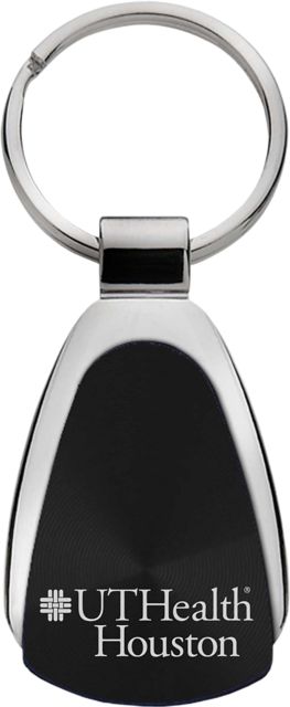 University of Texas Health Science Center Teardrop Keychain