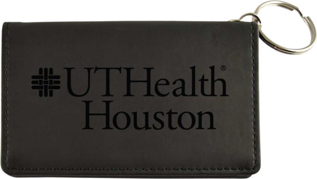 University of Texas Health Science Center Leather ID Holder