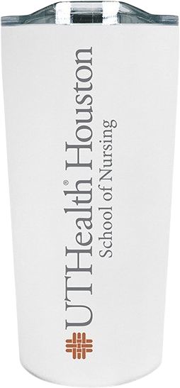 University of Texas Health Science Center School of Nursing 18 oz. Soft Touch Tumbler