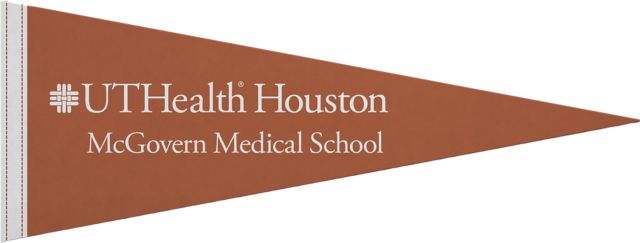 University of Texas Health Science Center 9"X24" Full Color Pennant