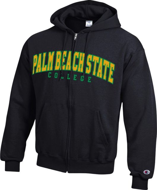 Palm Beach State College Full Zip Hooded Sweatshirt