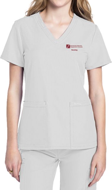 Southside Virginia Community College Nursing Women's Cherokee Ultra Scrub Top