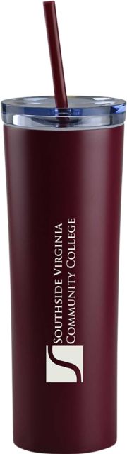 Southside Virginia Community College 16 oz. Tumbler with Straw