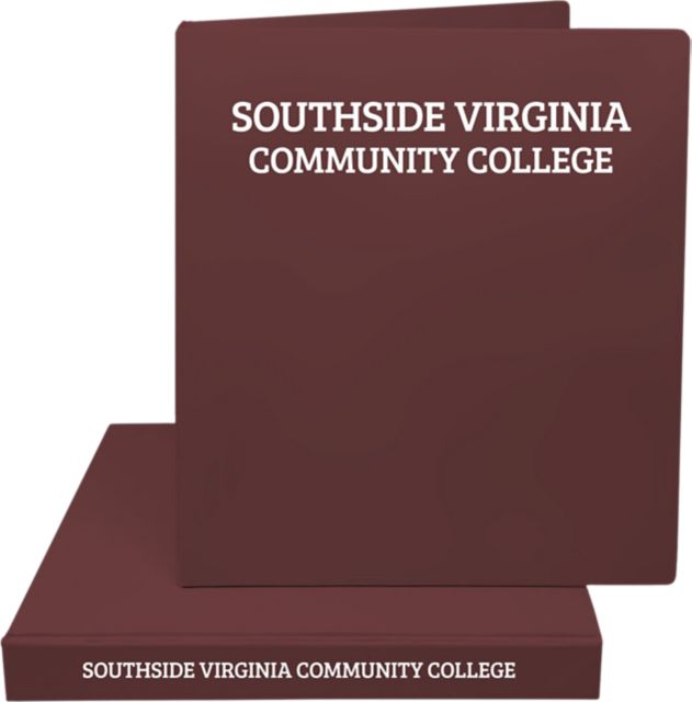 Southside Virginia Community College 1'' Vinyl Binder