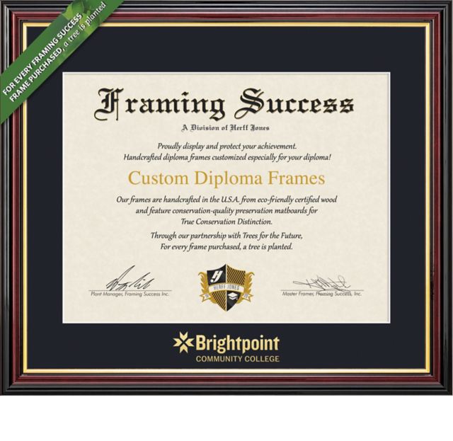 Brightpoint Community College 7'' x 9'' Diploma Frame
