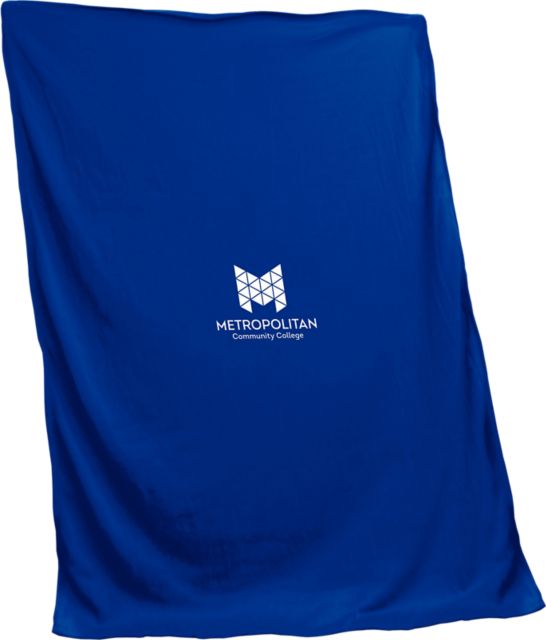 Metropolitan Community College 84"x54" Sweatshirt Blanket