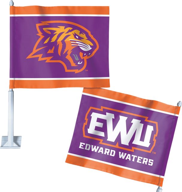 Edward Waters University Two Sided Car Flag