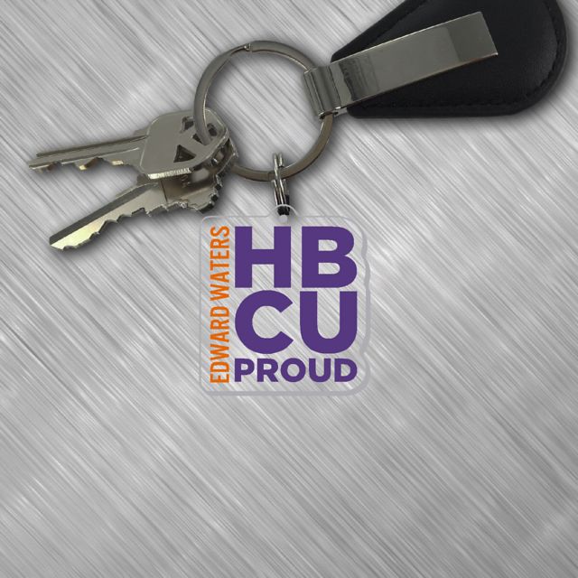 Edward Waters University HBCU Proud Laser Cut Keychain