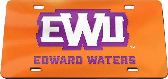 Edward Waters University License Plate