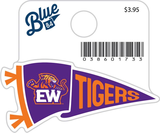 Edward Waters University Mini Sticker