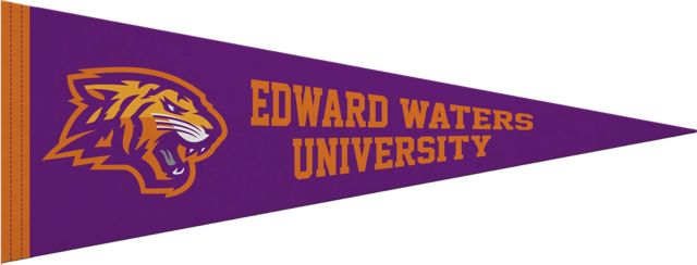 Edward Waters University 9"X24" Full Color Pennant