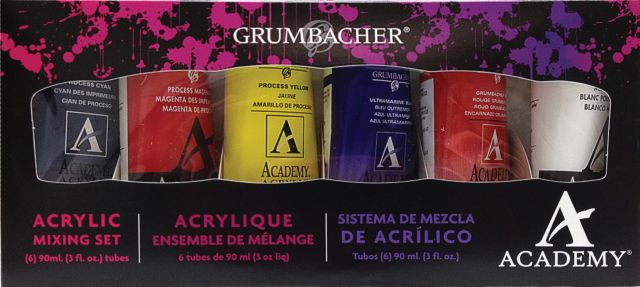 Academy® Acrylic Yellow Color Family - Grumbacher Art