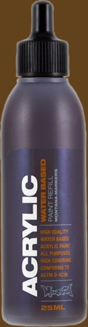 ACRYLIC REFILL INK 25ML SHOCK BROWN DARK