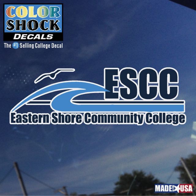Eastern Shore Community College Decal Primary