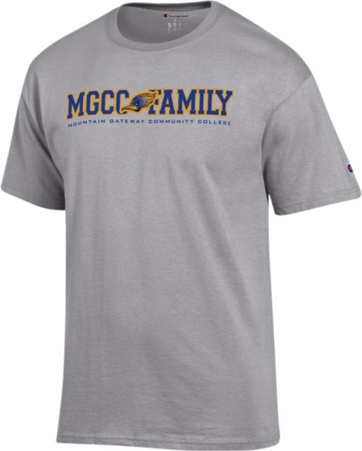 Mountain Gateway Community College Roadrunners Family Short Sleeve T-Shirt