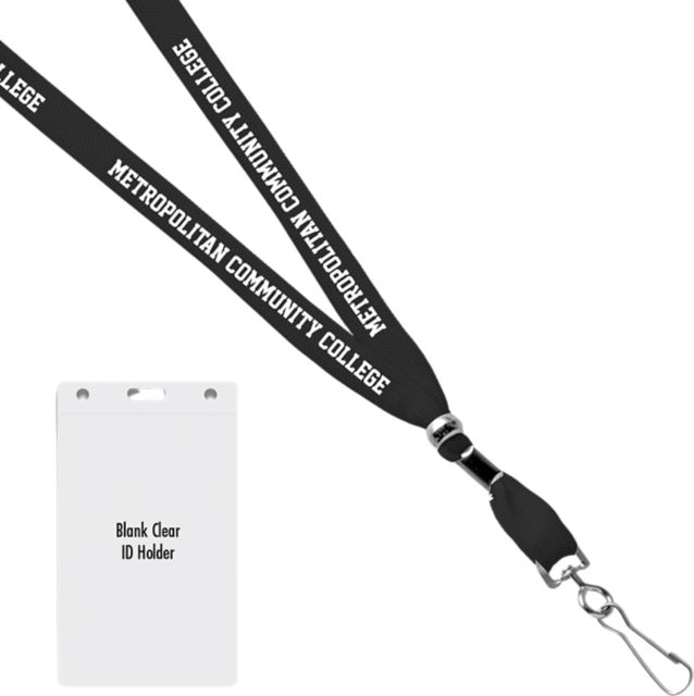 Metropolitan Community College Card Dispenser Lanyard