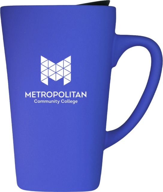Metropolitan Community College 16 oz. Soft Touch Ceramic Mug