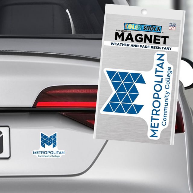 Metropolitan Community College 4" x 4" Magnet