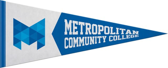 Metropolitan Community College 12x30 Pennant
