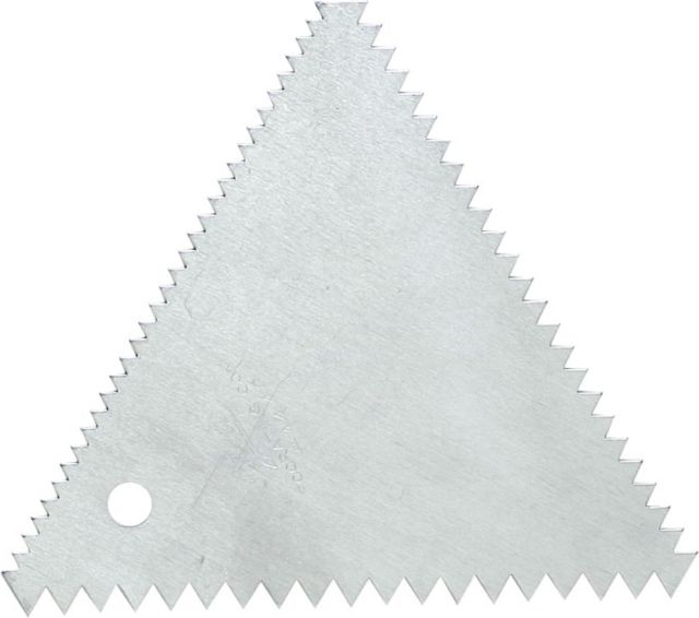 Triangular Decorating Comb.