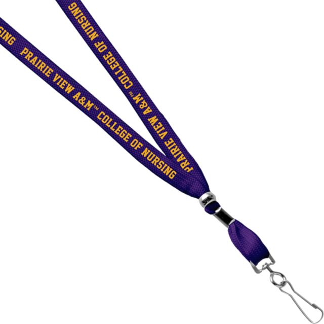 Prairie View A&M School of Nursing Nurse 3/8'' Breakaway Lanyard