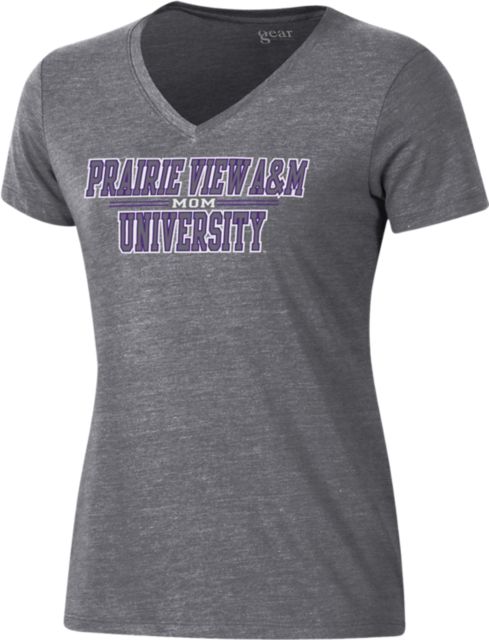 Prairie View A&M School of Nursing Women's Mom V-Neck Short Sleeve T-Shirt