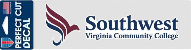 Southwest Virginia Community College 3'' x 10'' Perfect Cut Decal