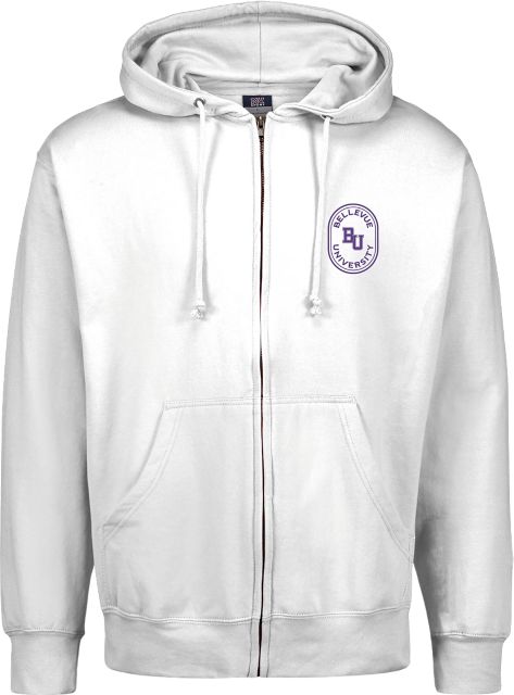 Bellevue University Bruins Full Zip Hood