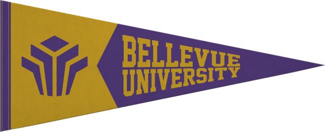 Bellevue University 12x30 Pennant