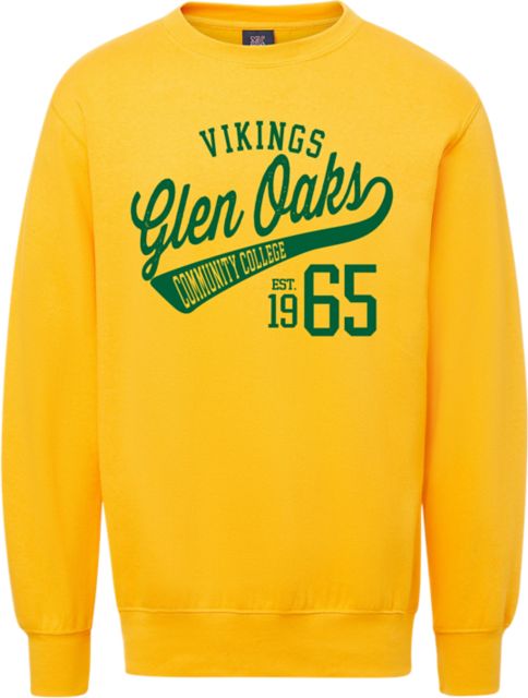 Glen Oaks Community College Fleece Crewneck