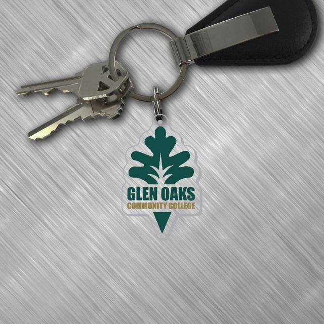 Glen Oaks Community College Keychain