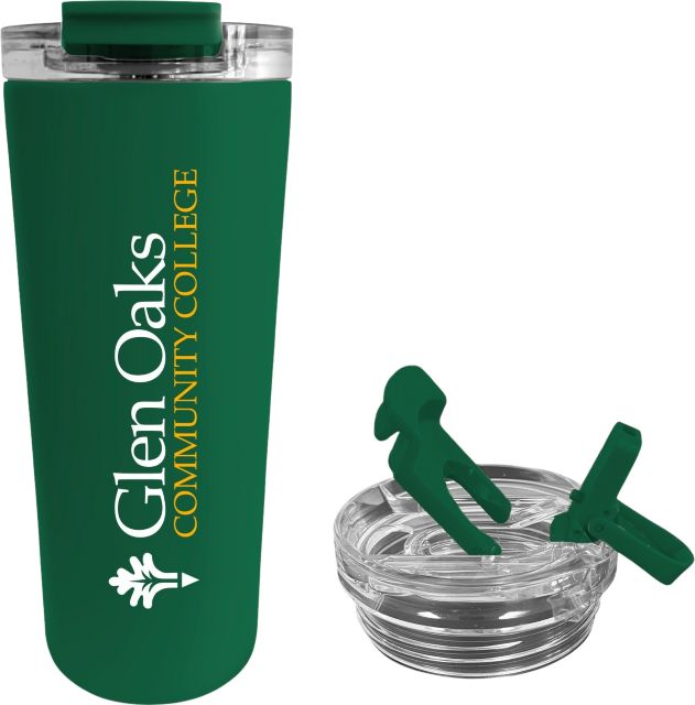 Glen Oaks Community College 24 oz. 2-in-1 Tumbler