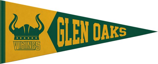 Glen Oaks Community College 12x30 Pennant