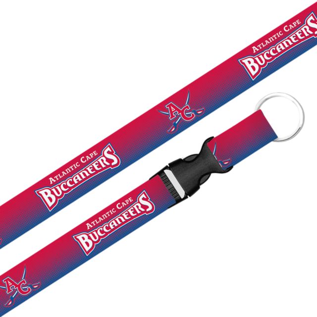 Atlantic Cape Community College Buccaneers Buckle Lanyard