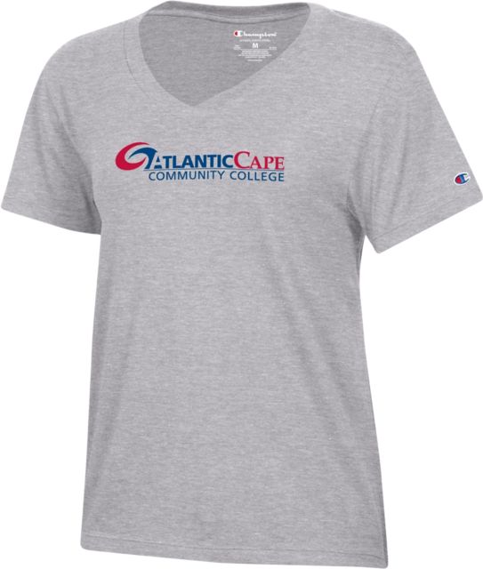 Atlantic Cape Community College Women's V-Neck Short Sleeve T-Shirt